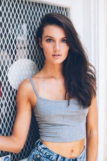 Hot brunette female