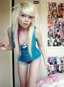 Big tittied brunette in